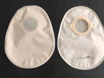 Slēgts divu{0}}daļīgu ostomijas maisiņš